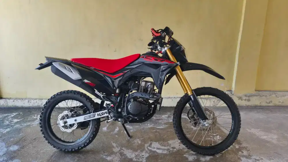 HONDA CRF 150L 2021 JARANG DI PAKAI KM MASIH 12.000