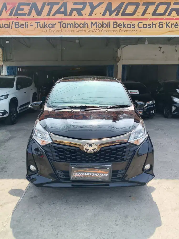 Tipe Tertinggi New Calya G Luxury Automatic 2024 Hitam Baru Termurah