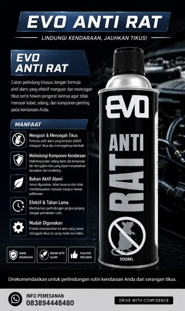 EVO ANTI RAT 500ML