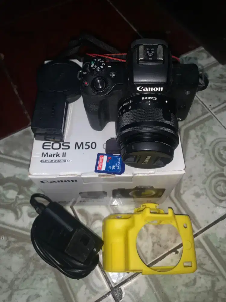Kamera Canon Eos M50 MARK II+ Kit 16-45mm IS STM