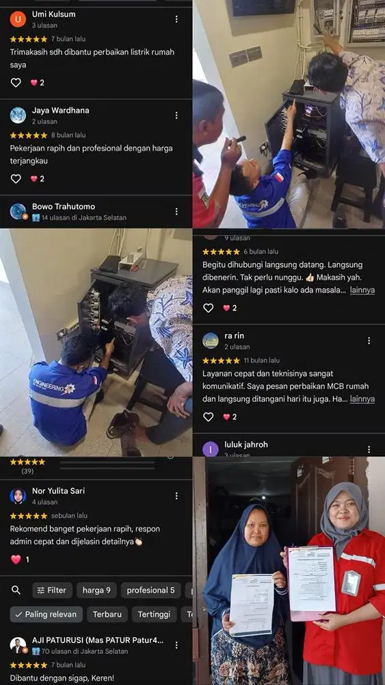 Tukang Listrik 24 jam Area Jabodetabek | Kelistrikan. com