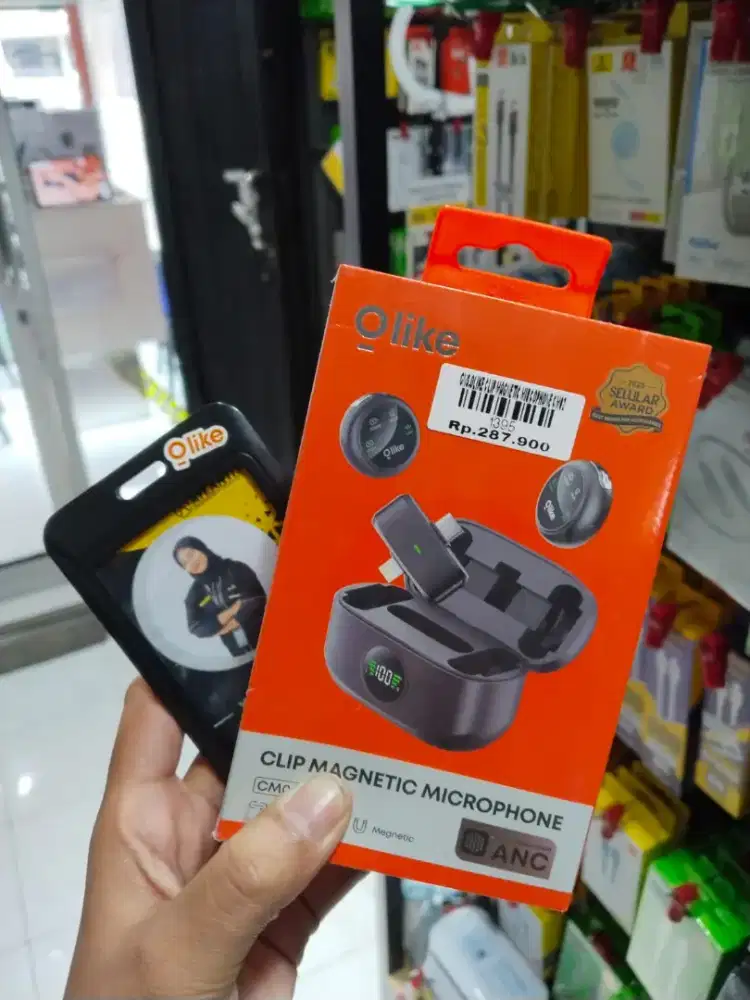 Olike clip magnetic microphone