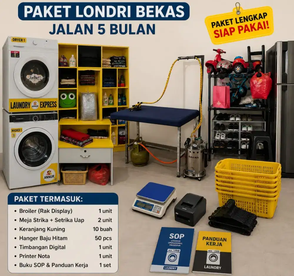 jual alat laundry komplit tnggl jalan