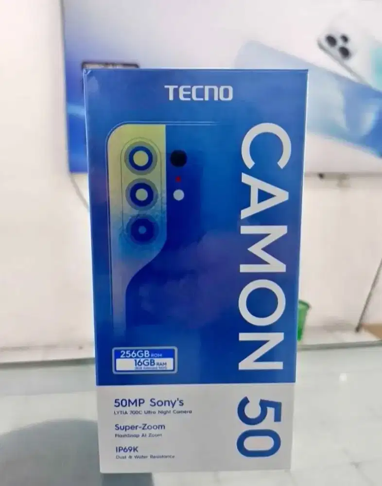 TECNO CAMON 50 8/256 BARU