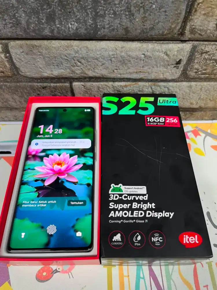 Itel S25 Ultra 8/256 Lengkap Orian