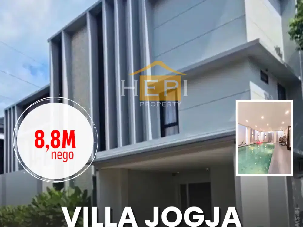 Dijual Rumah Villa Furnished Fasco Mansion Jogja
