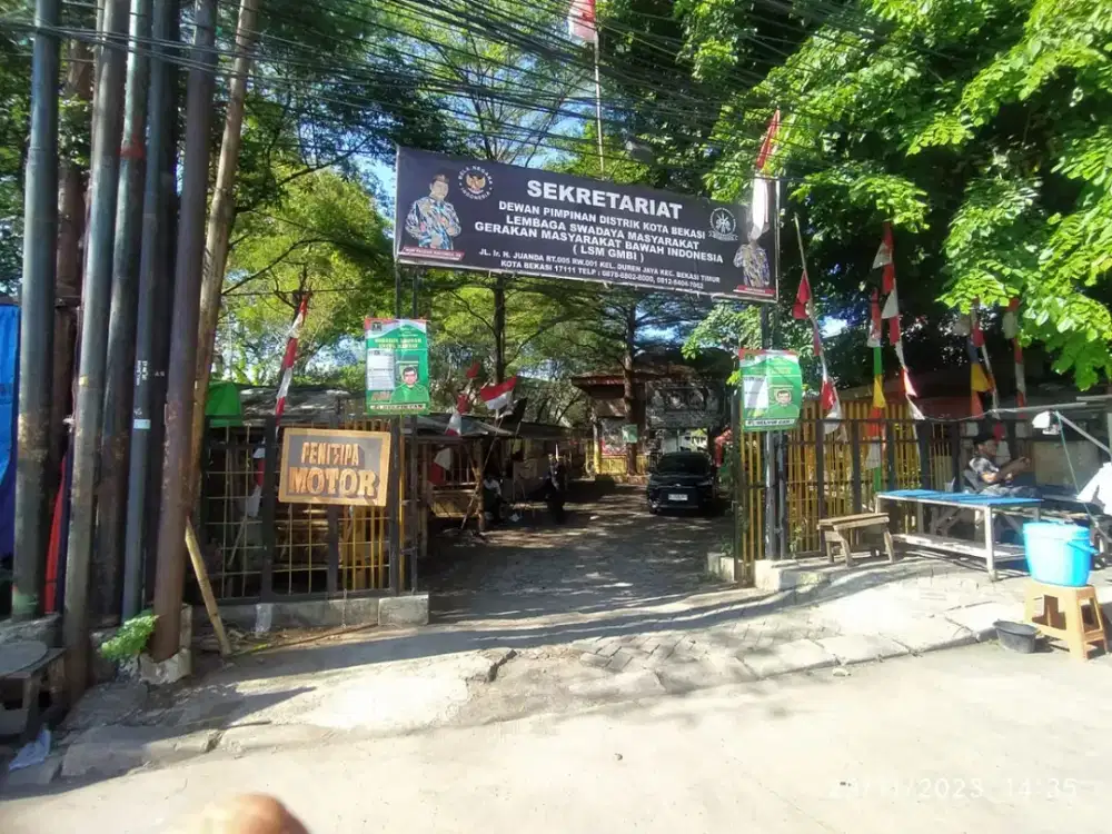 Jual tanah kosong pinggir jalan utama kota bekasi