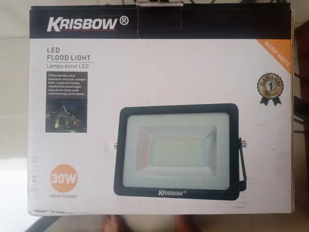 Lampu sorot led 30watt krisbow