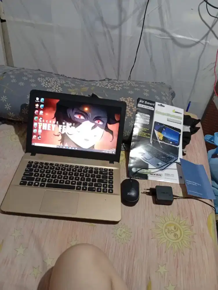 Jual laptop Asus lengkap no minus