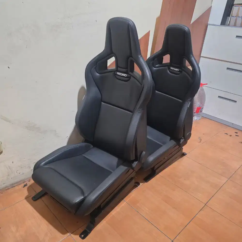 2 Seat RECARO Cross Sportster Leather Black