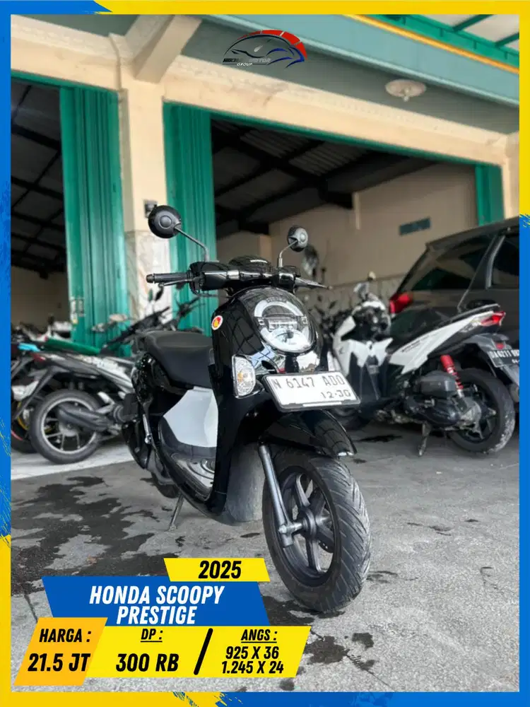 HONDA SCOOPY PRESTIGE 2025 MONGGO MASZEHH HIKMAH MOTOR KEPUH MALANG