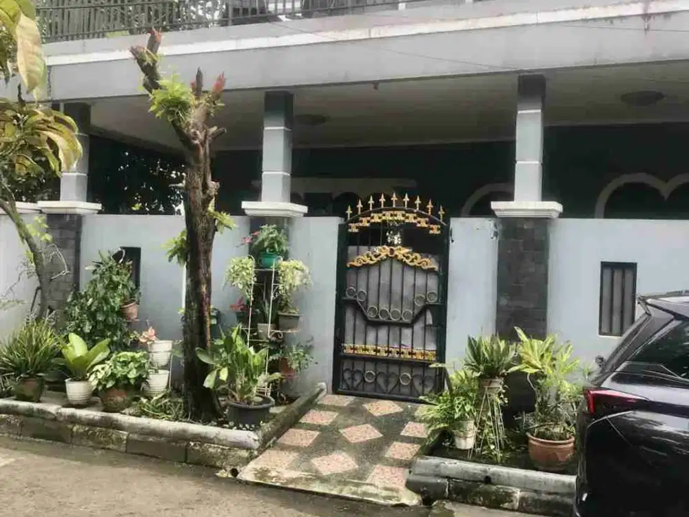 rumah hook 2 lantai siap huni, bebas banjir di perumahan prima harapan Regency, harapan baru nempel summarecon bekasi, bekasi utara