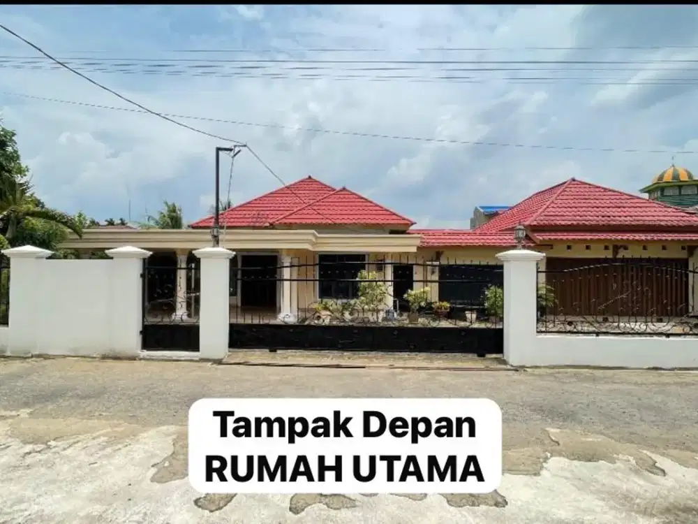 JUAL Tanah + Rumah Lokasi di Kota Jambi LT 600m2 SHM Full Furnished