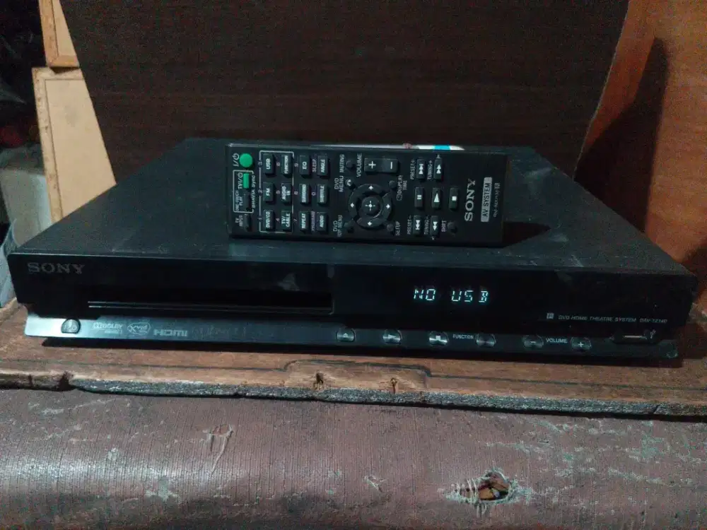 Sony Amplifier Home Theater USB 5.1, remote, full ori, utuh, mulus