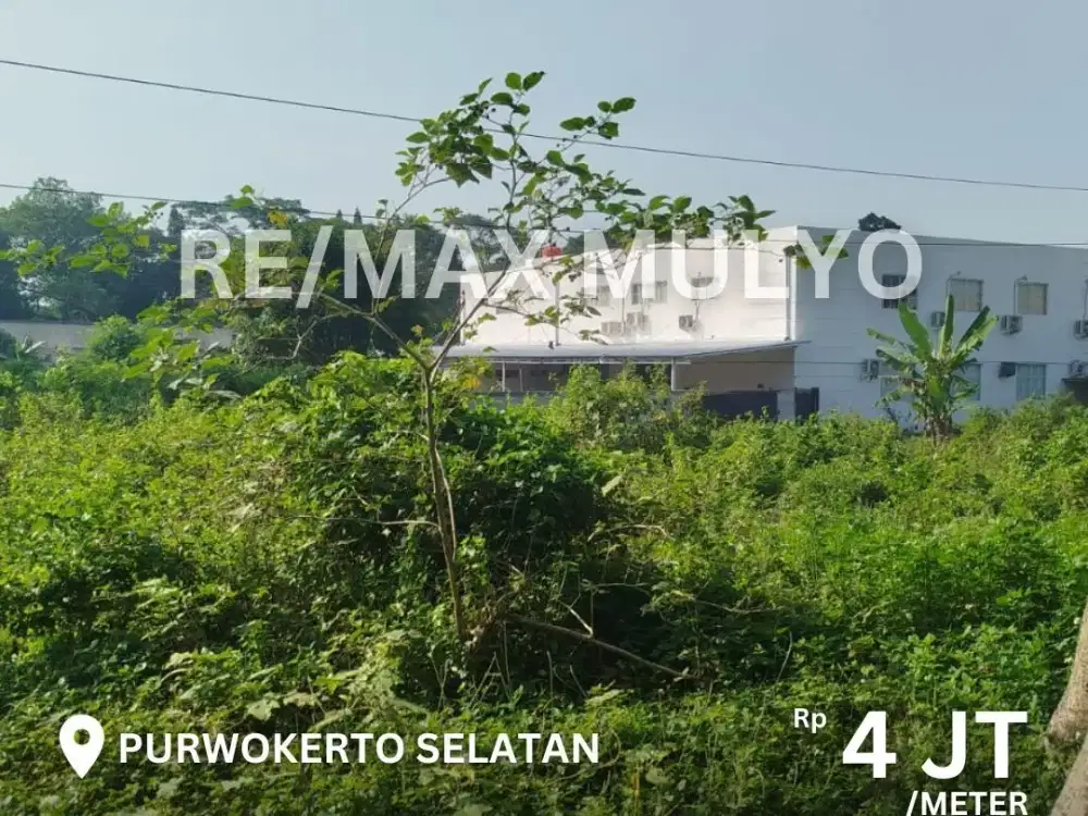 Tanah Dijual Lokasi Strategis Dekat Terminal Area Purwokerto