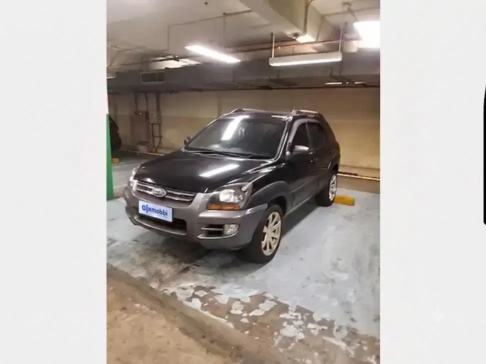 DP MURAH Kia Sportage 2.0 Bensin-AT 2005 Hitam CKLTB