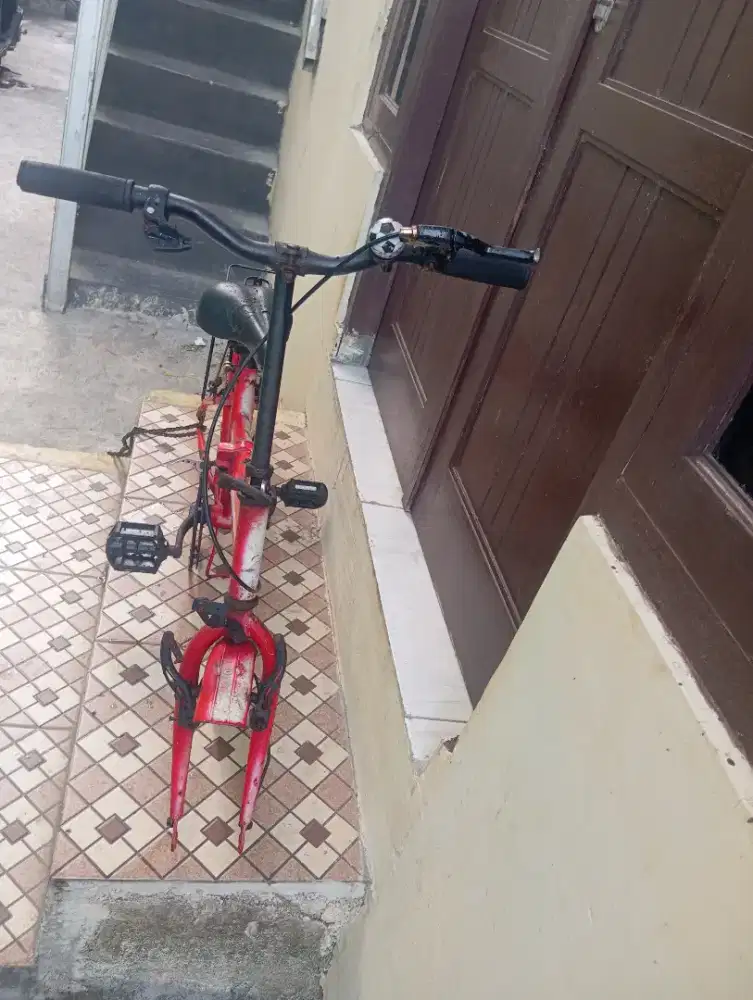 Di jual  fullbek frameset lipat model lama