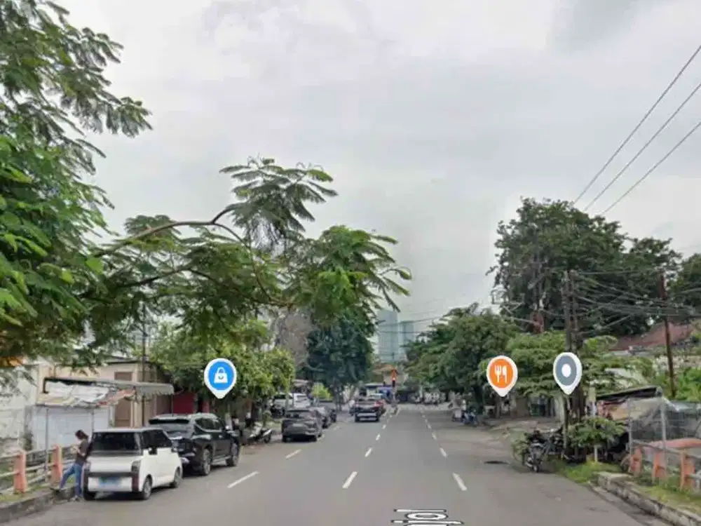 imam bonjol jual tanah lahan strategis nol jalan raya komersil surabaya pusat