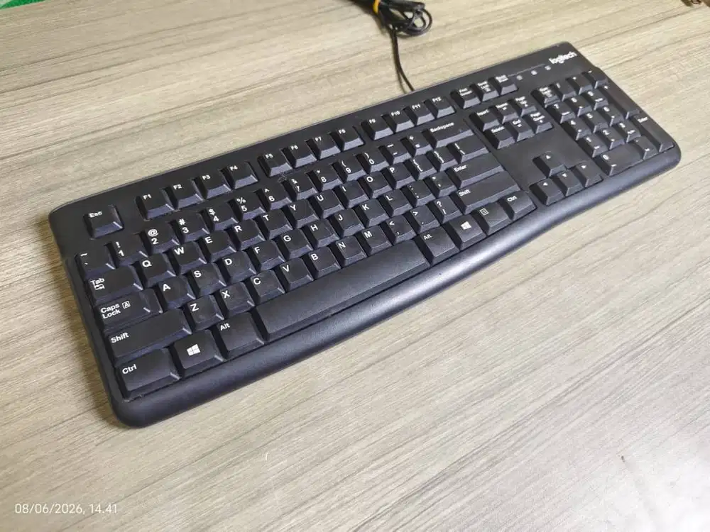 Keyboard usb built up merek logitech dell genius