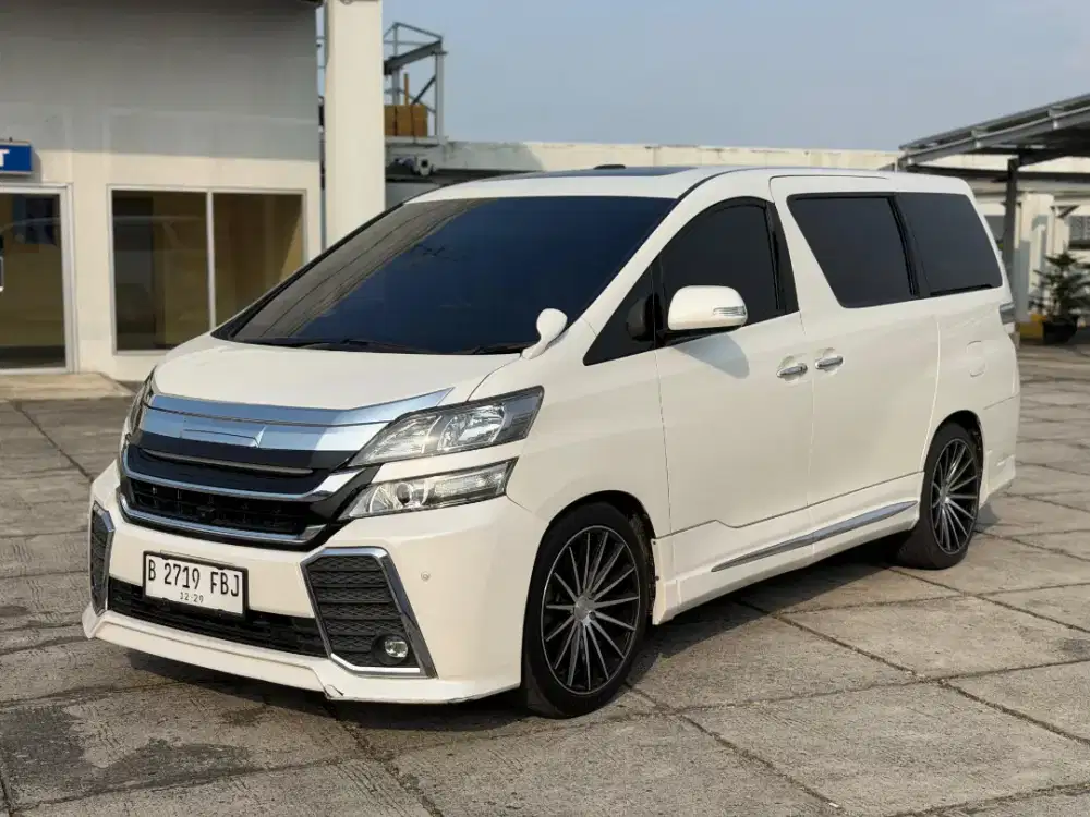 Vellfire x 2.4 walcab 2014