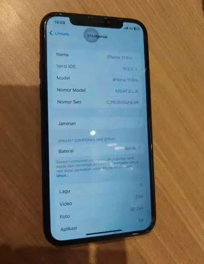 Jual iphone 11 Pro 256Gb Ex Inter