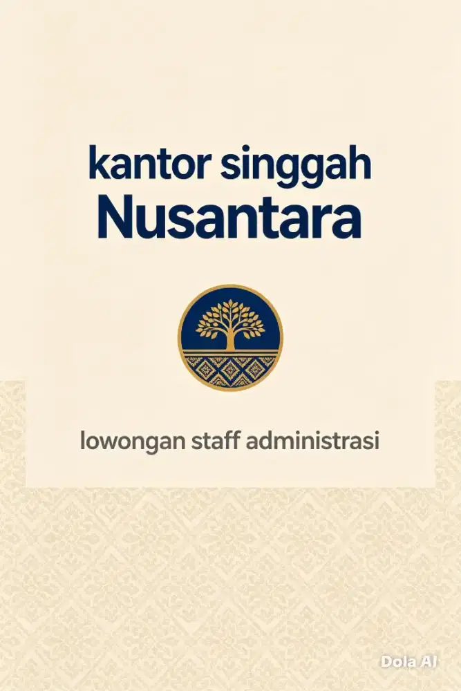 Lowongan staff administrasi hr