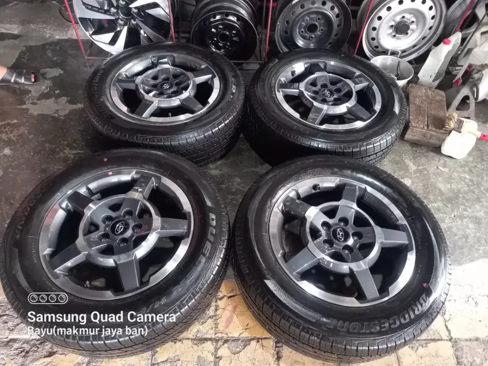 Jual velg oem hyundai palisade r18/5x114
