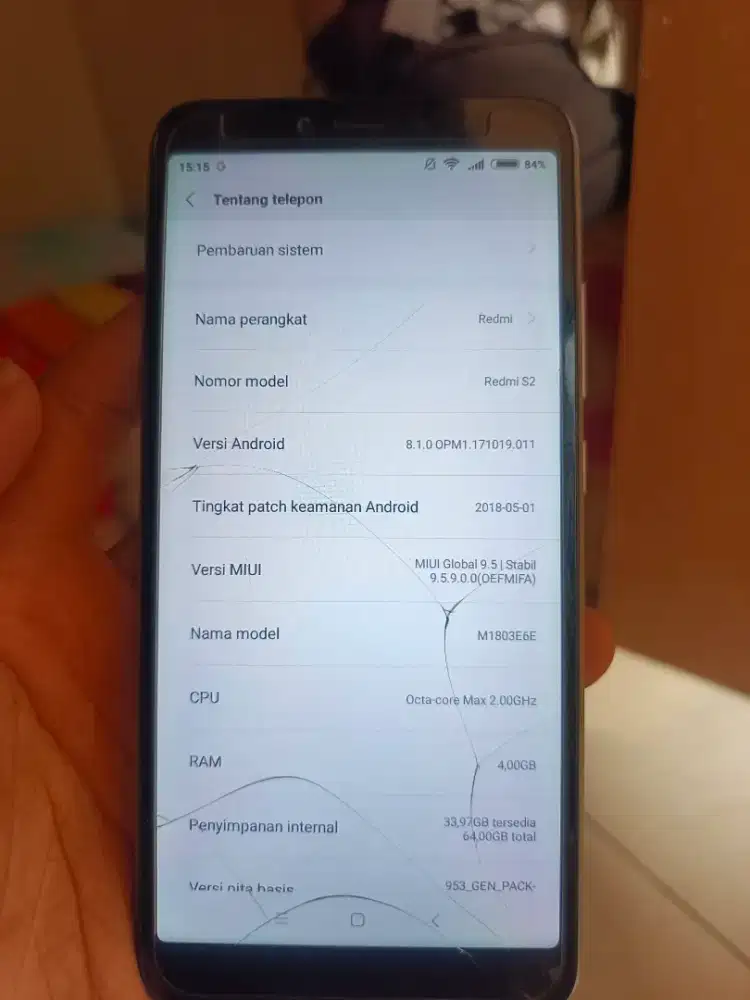 Redmi S2 4/64 Batangan