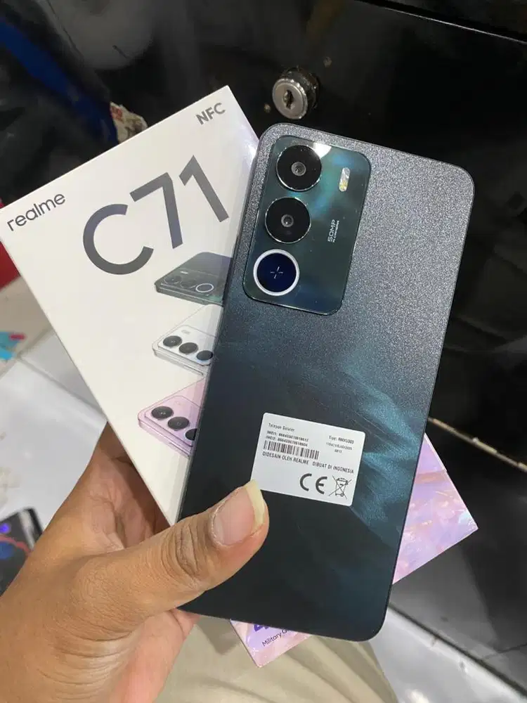 Realme C71 8/128 pemakain 2 minggu