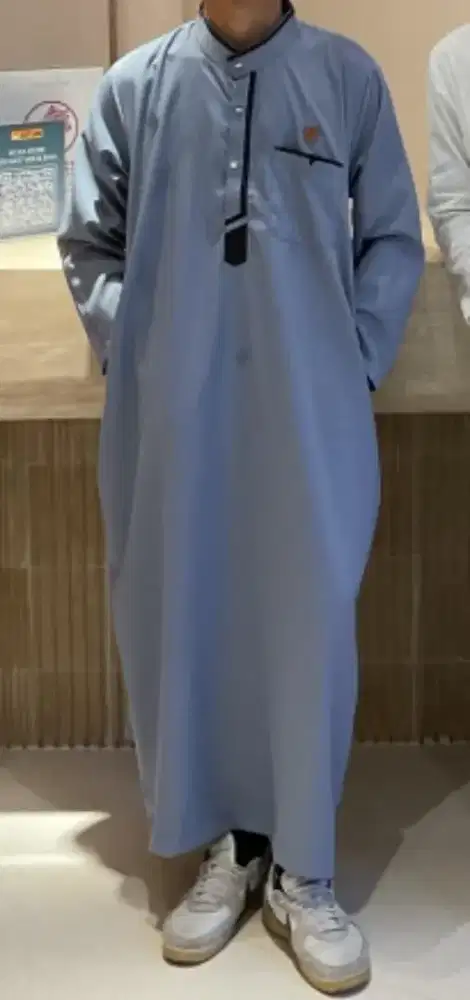 Gamis grey size L