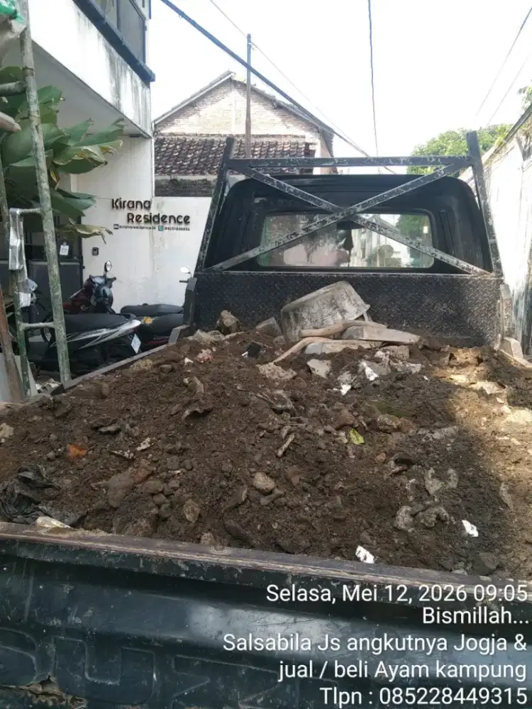 Jasa angkut buang puing