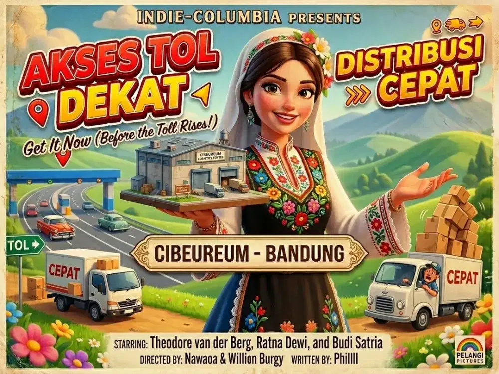 DIJUAL TANAH DI CIBEUREUM, ANDIR, BANDUNG KOTA.