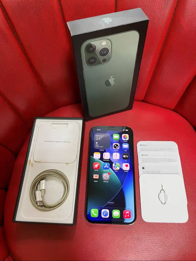 iPhone 13 Pro Max 256gb Alphine Green iBox PA/A Fullset Original