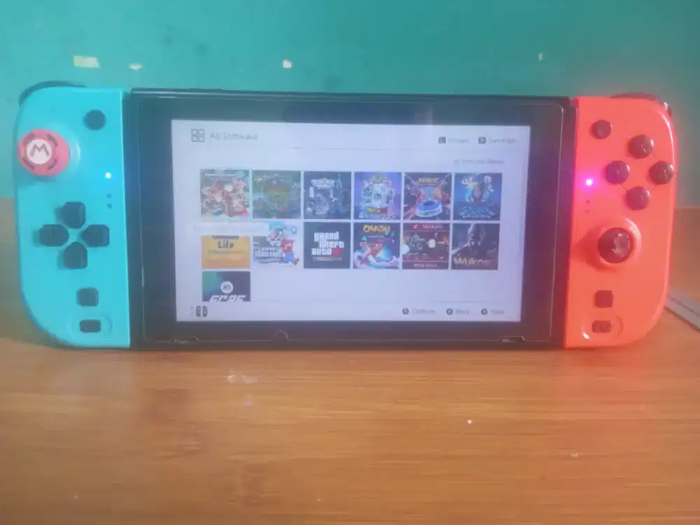 Nintendo Switch V1 CeFW triple boot micro sd 256GB game banyak