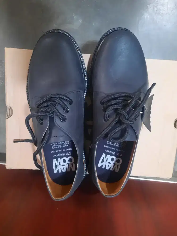 Mancow - Low Boots Crazy Horse Black