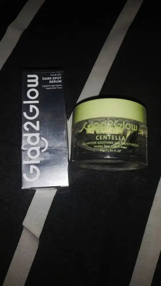 Serum Dark Spot Glad2Glow dan Moisturizer Glad2Glow