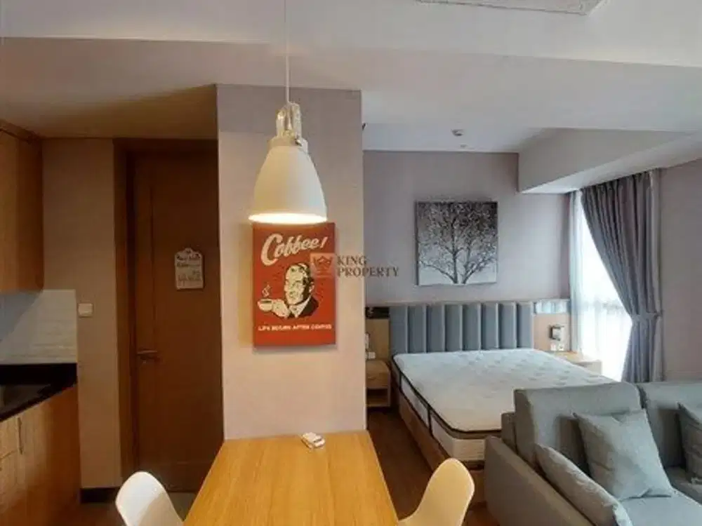 Fasilitas lengkap dengan Club house! Dijaul 1br Furnished Apartemen Taman Anggrek Residence selangkah ke Taman Anggrek Mall hublife Central park