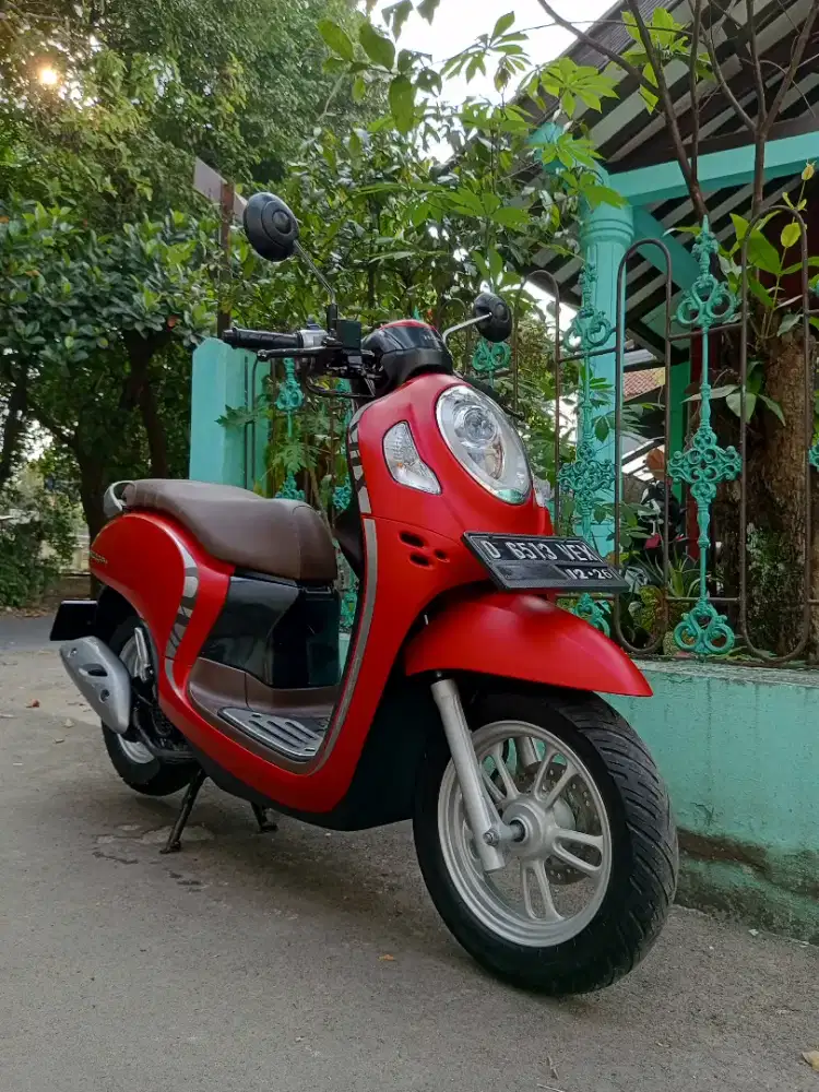 Antik seperti baru kilometer 10 ribu Honda Scoopy xeyles 2021
