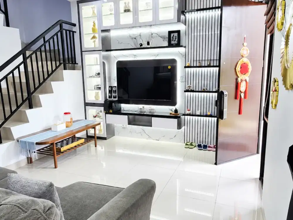 Rumah Cluster Georgia PIK2 Ext 8x10 3+1KT Full Furnished Siap AJB