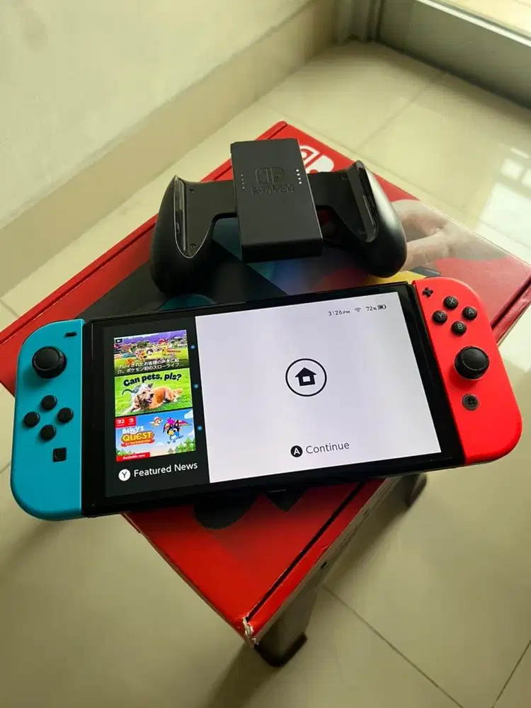jual cepet nintendo switch oled model ofw