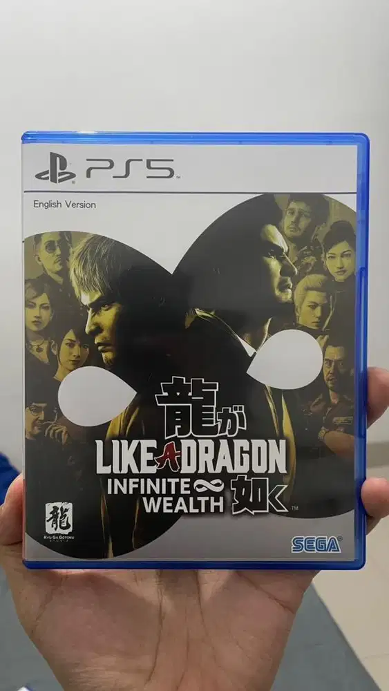 Jual Kaset Like a Dragon: Infinite Wealth PS5