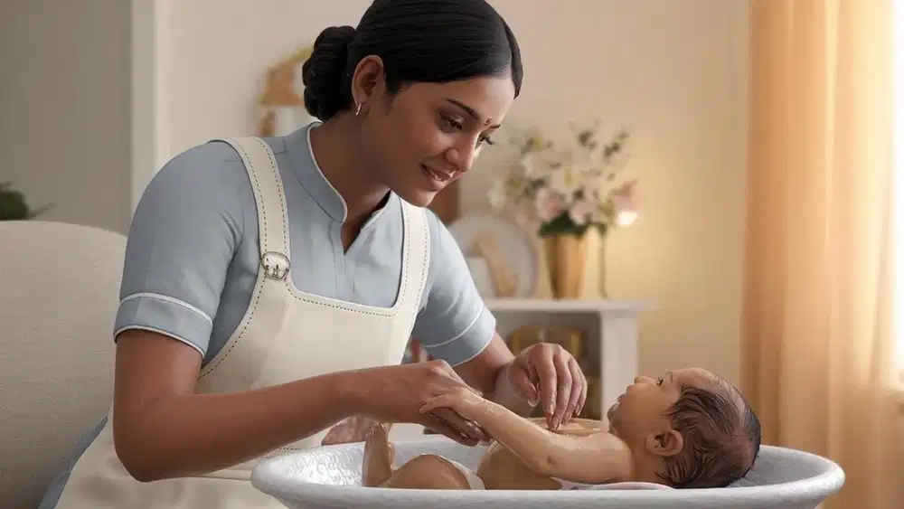 ART/Babysitter untuk Bayi PP (Bekasi, Harapan Jaya) Tidak Menginap