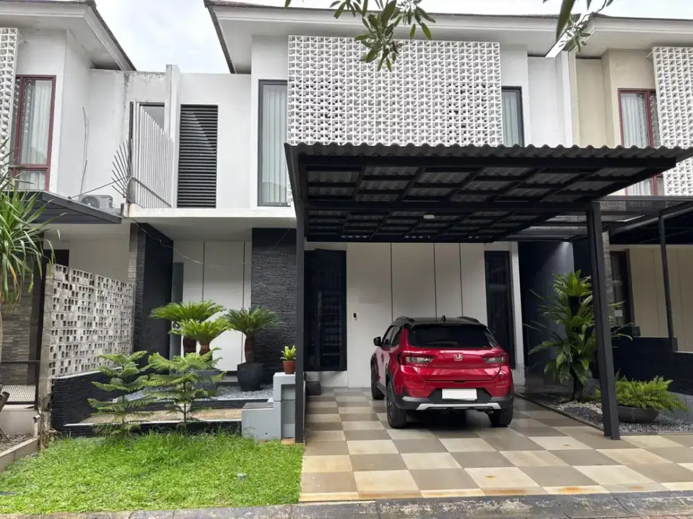Dijual Rumah Cantik Minimalis 2 Lantai Dalam Cluster Lokasi Strategis Dekat Fresh Market Bintaro di Discovery Bintaro Tangsel Gb-16797