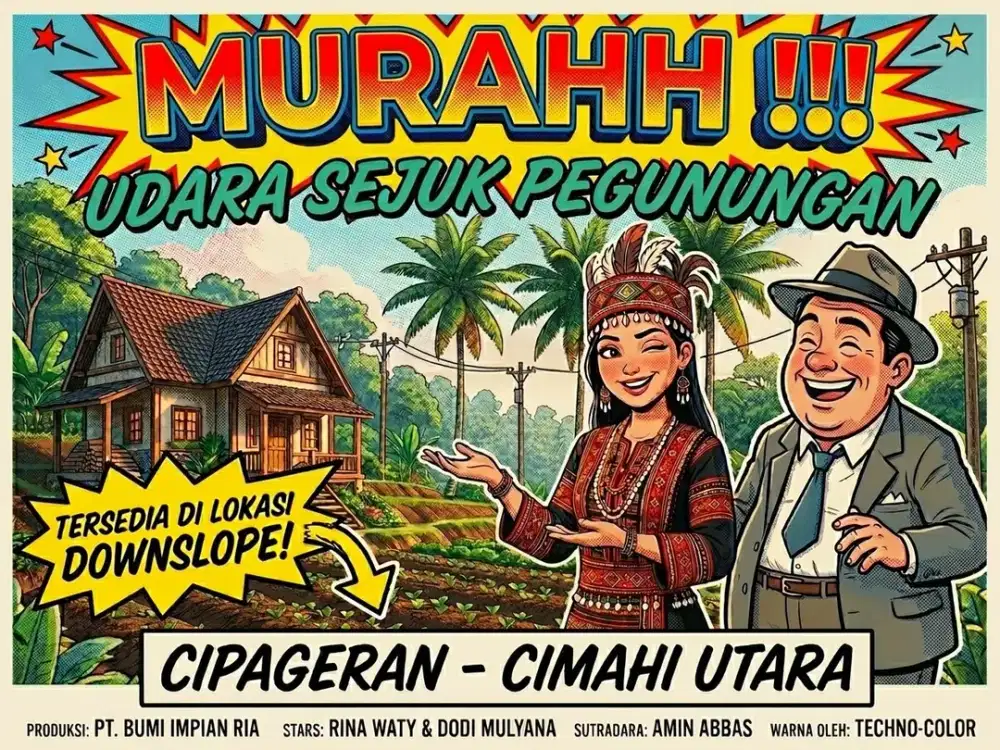 DIJUAL TANAH DI CUKANG KAWUNG, CIPAGERAN, CIMAHI.