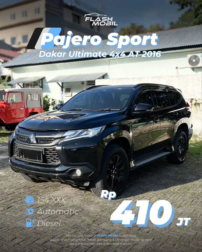 Pajero Sport 2.4 Dakar 4x4 Ultimate 2016