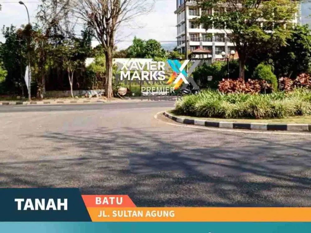Dijual Tanah Kavling Sangat Strategis Di Poros Jalan Boulevard Sultan Agung Kota Batu