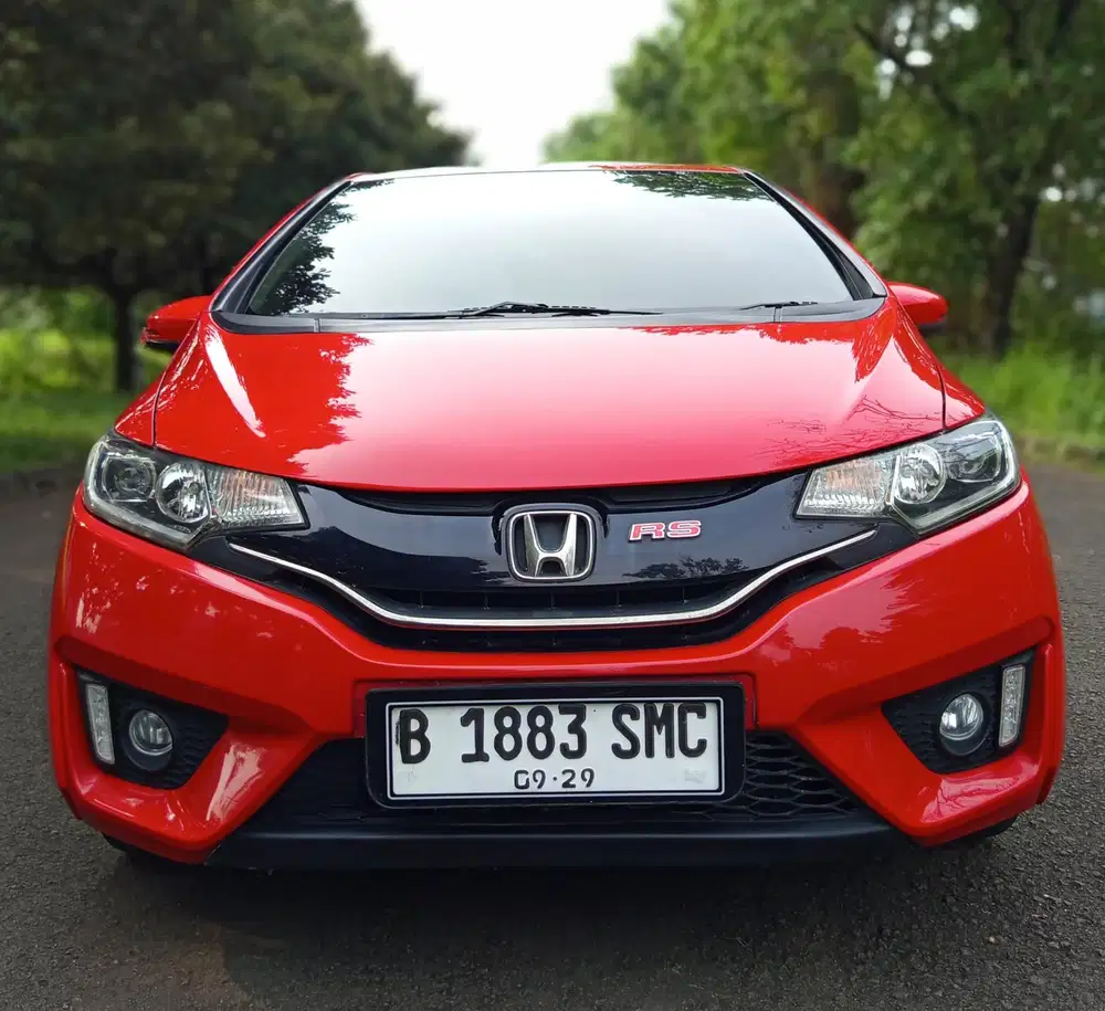 Honda New Jazz 1.5 RS AT GK5 Th 2015 Merah Istimewa Sekali Sgt Terawat