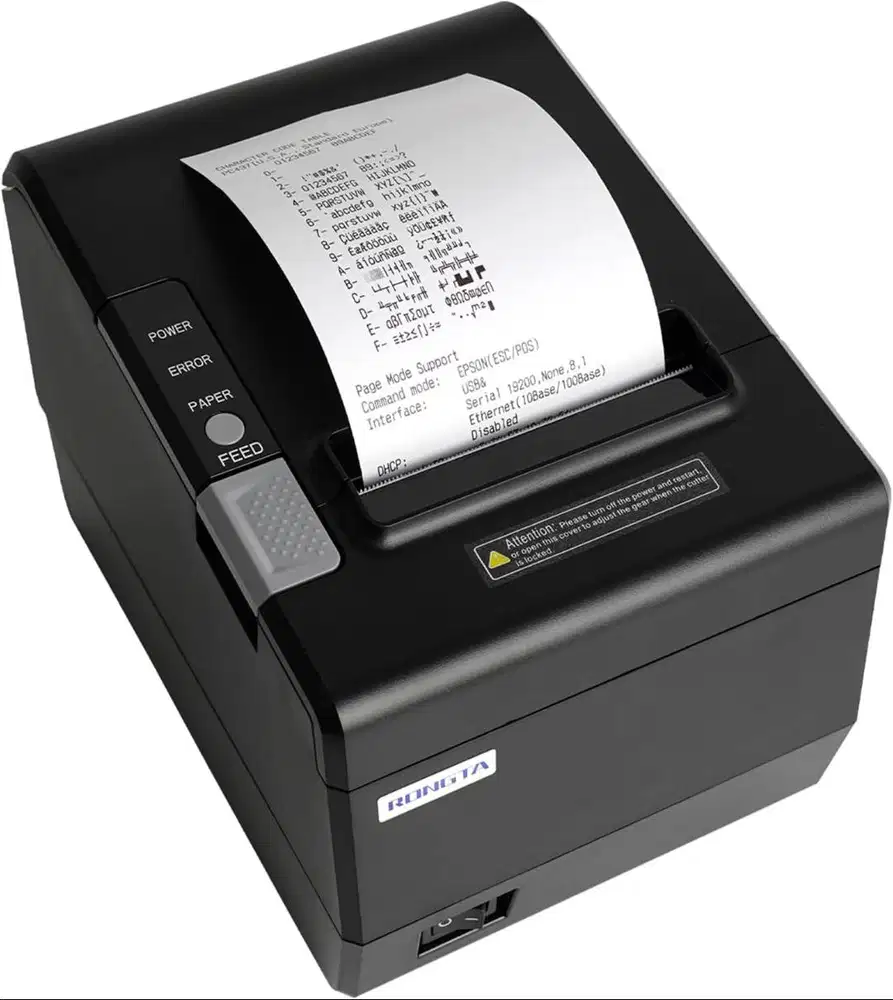 printer bluetooth thermal ukuran 80mm koneksi USB LAN BLuetooth