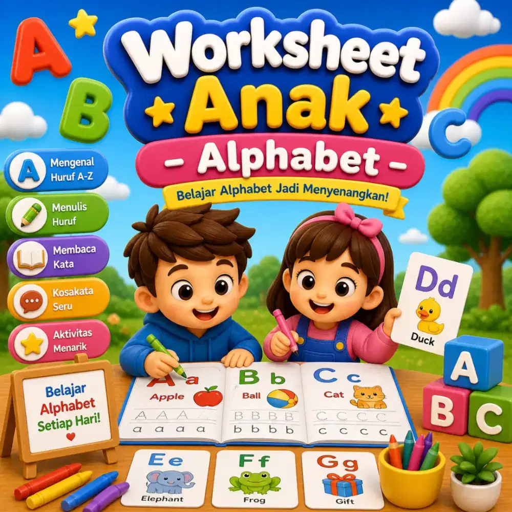 Lembar Bermain & Belajar Anak