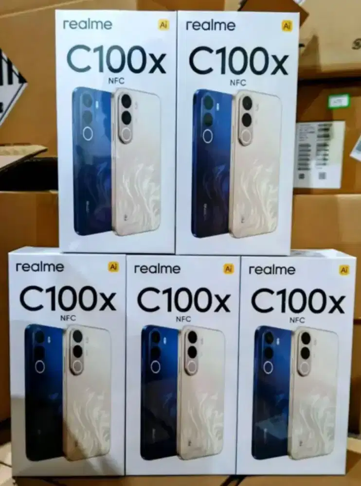 REALME C100X RAM up to 16GB ROM 128GB GARANSI RESMI 1TAHUN